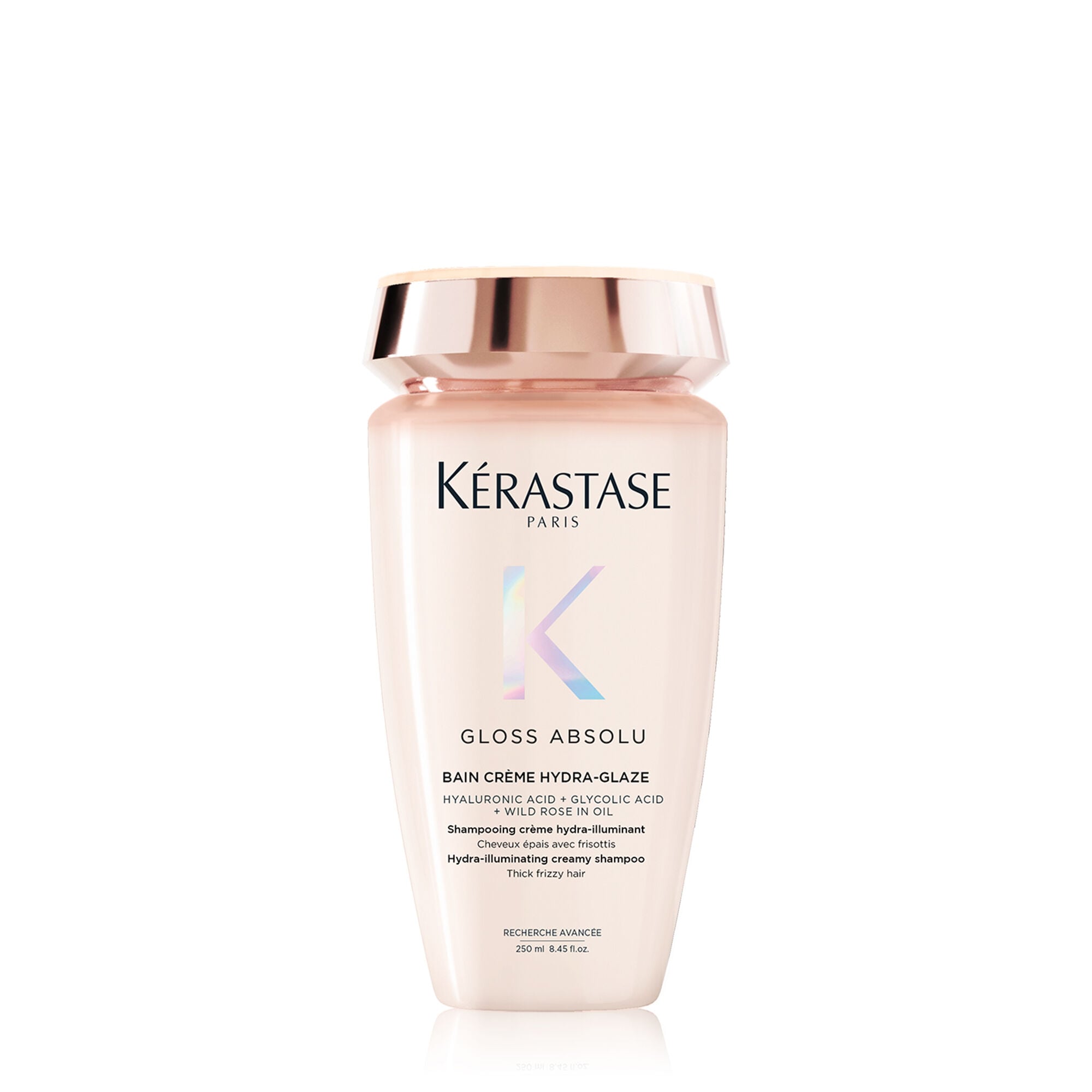 Kérastase Gloss Absolu Bain Crème Hydra-Glaze Anti-Frizz Shampoo (Sulfate-Free)